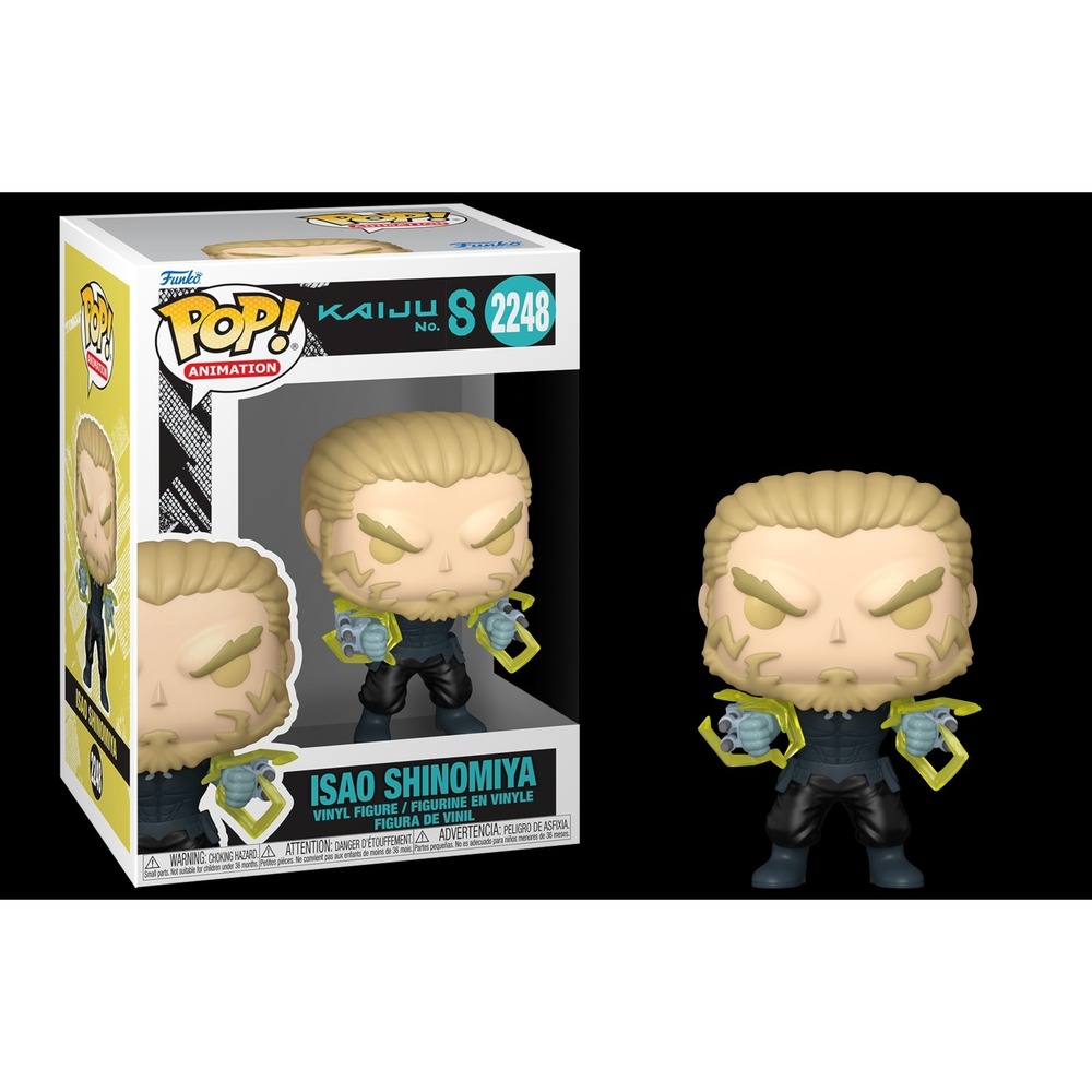 Funko Pop! Isao Shinomiya #2248 Kaiju‎ No. 8 Animation Vinyl Figure